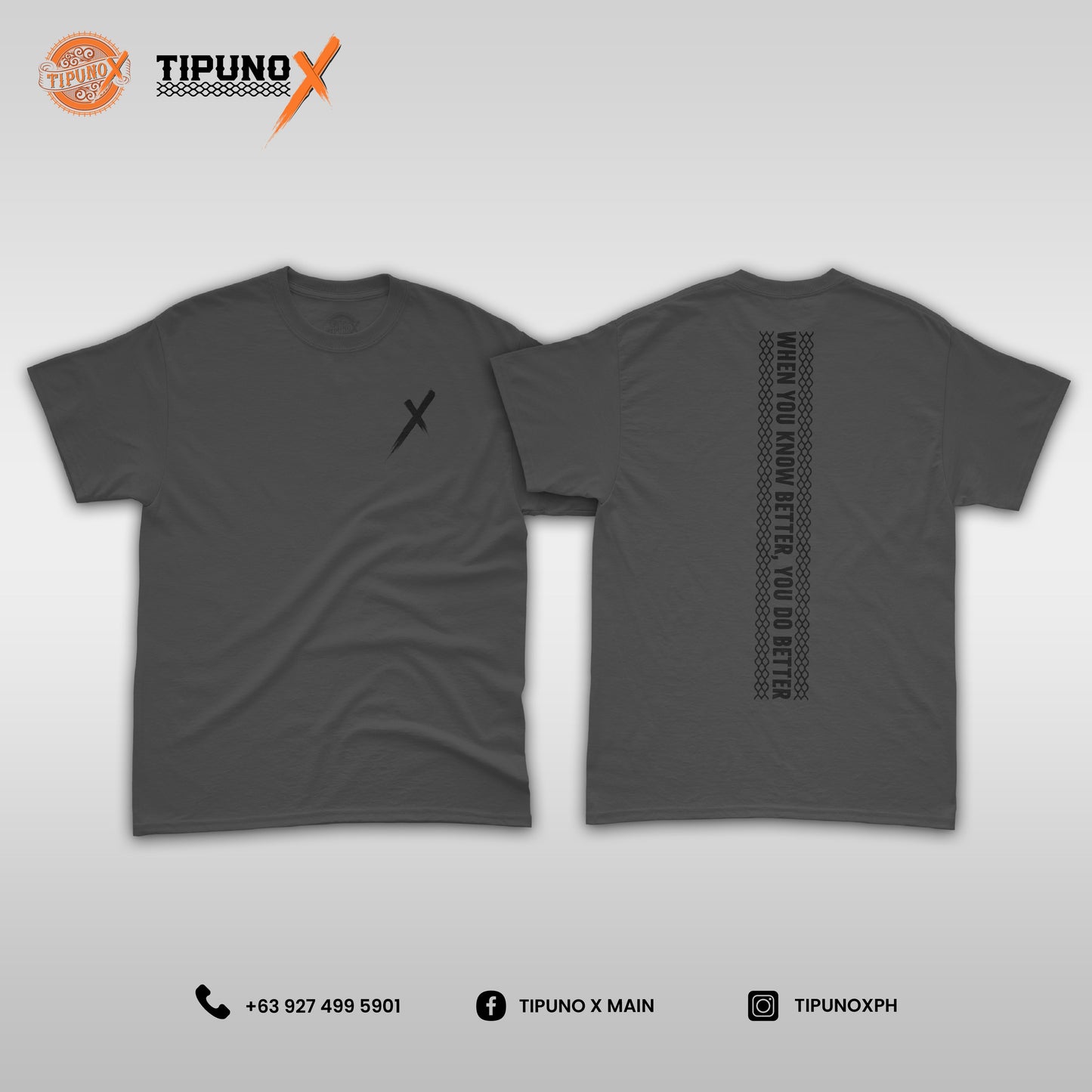 Tipuno X Shirt (DO BETTER)