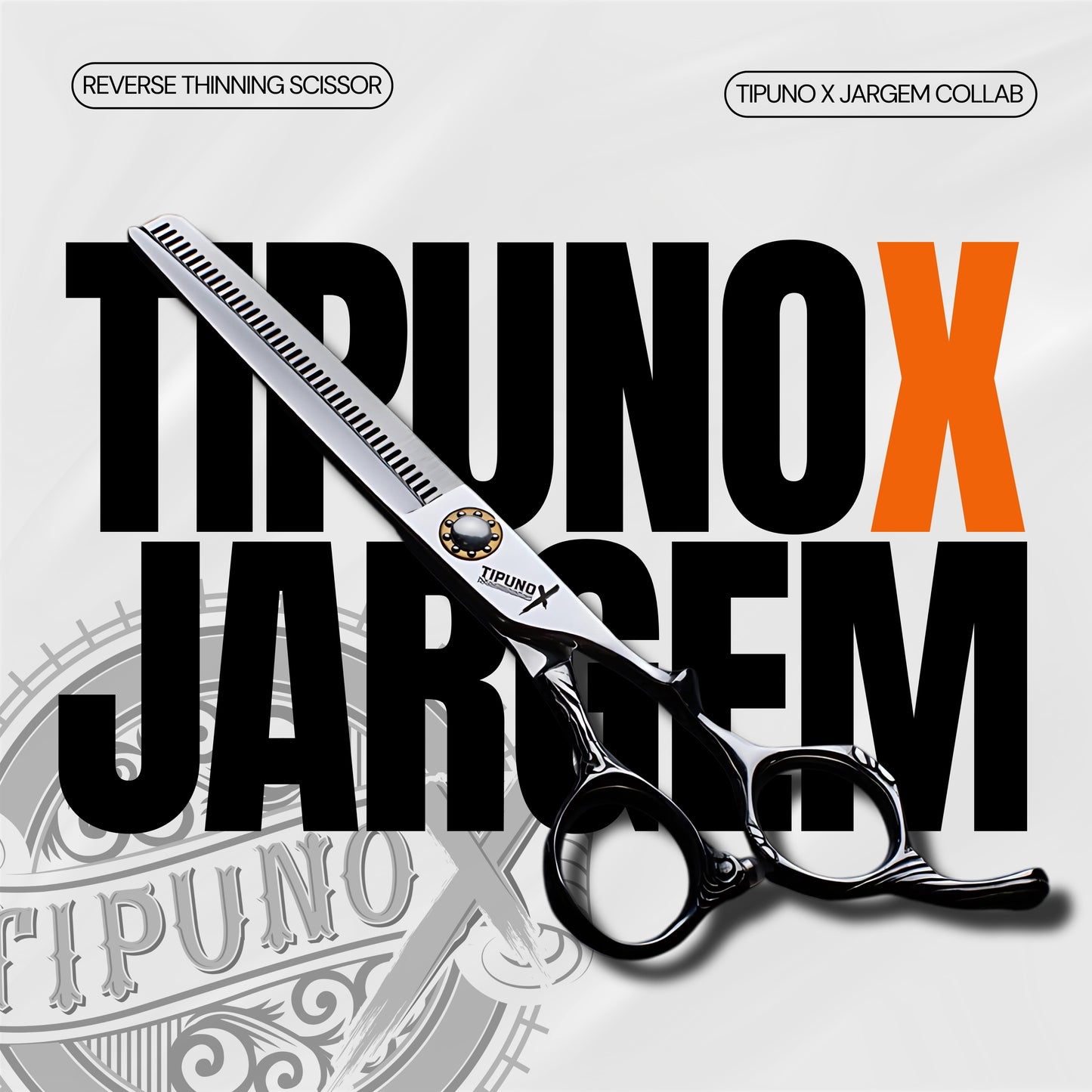 Tipuno X Jargem Collaboration Thinning Scissor