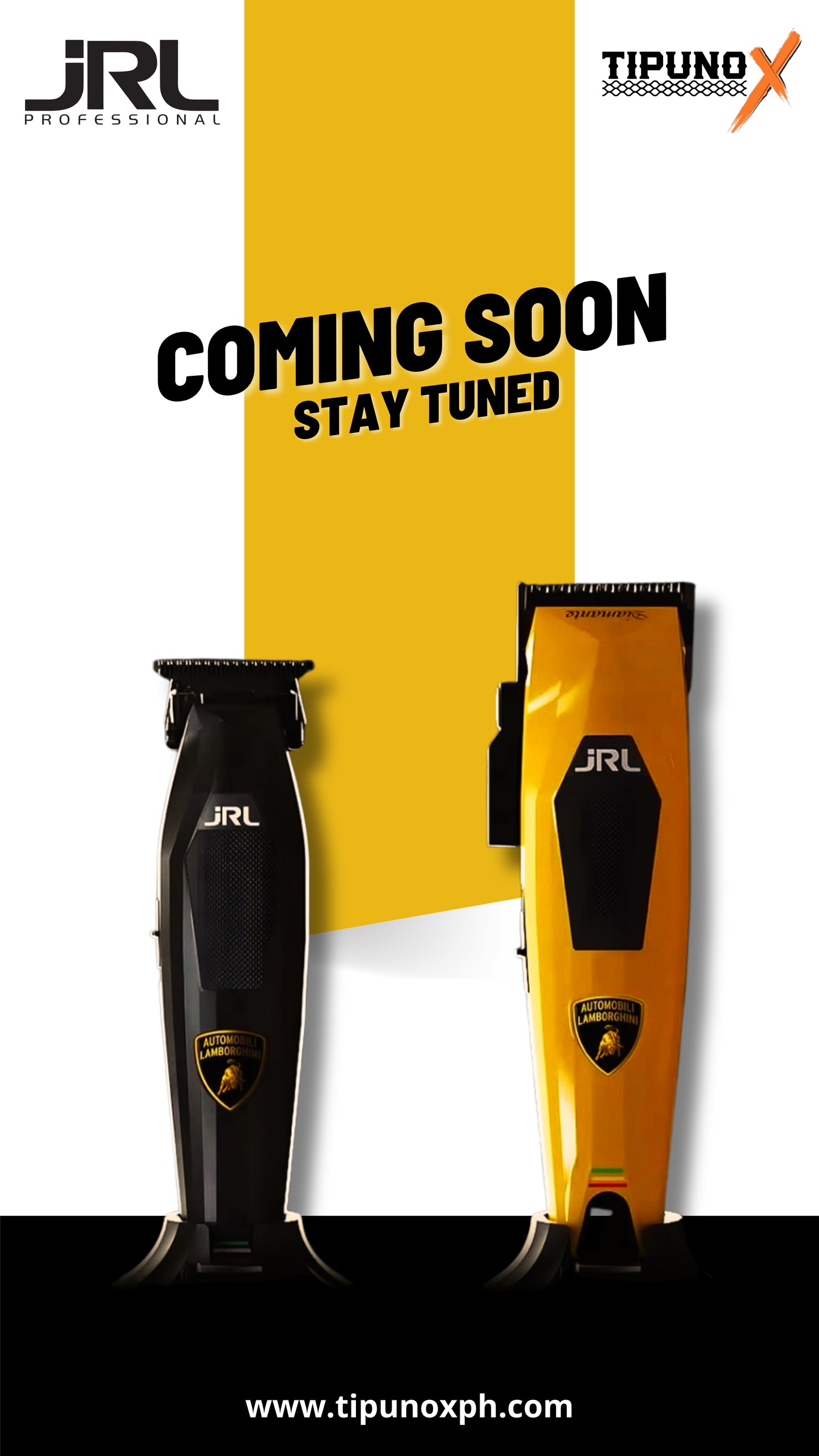 JRL x LAMBORGHINI DIAMANTE COLLECTION: Clipper aand Trimmer Set (PRE-ORDER)