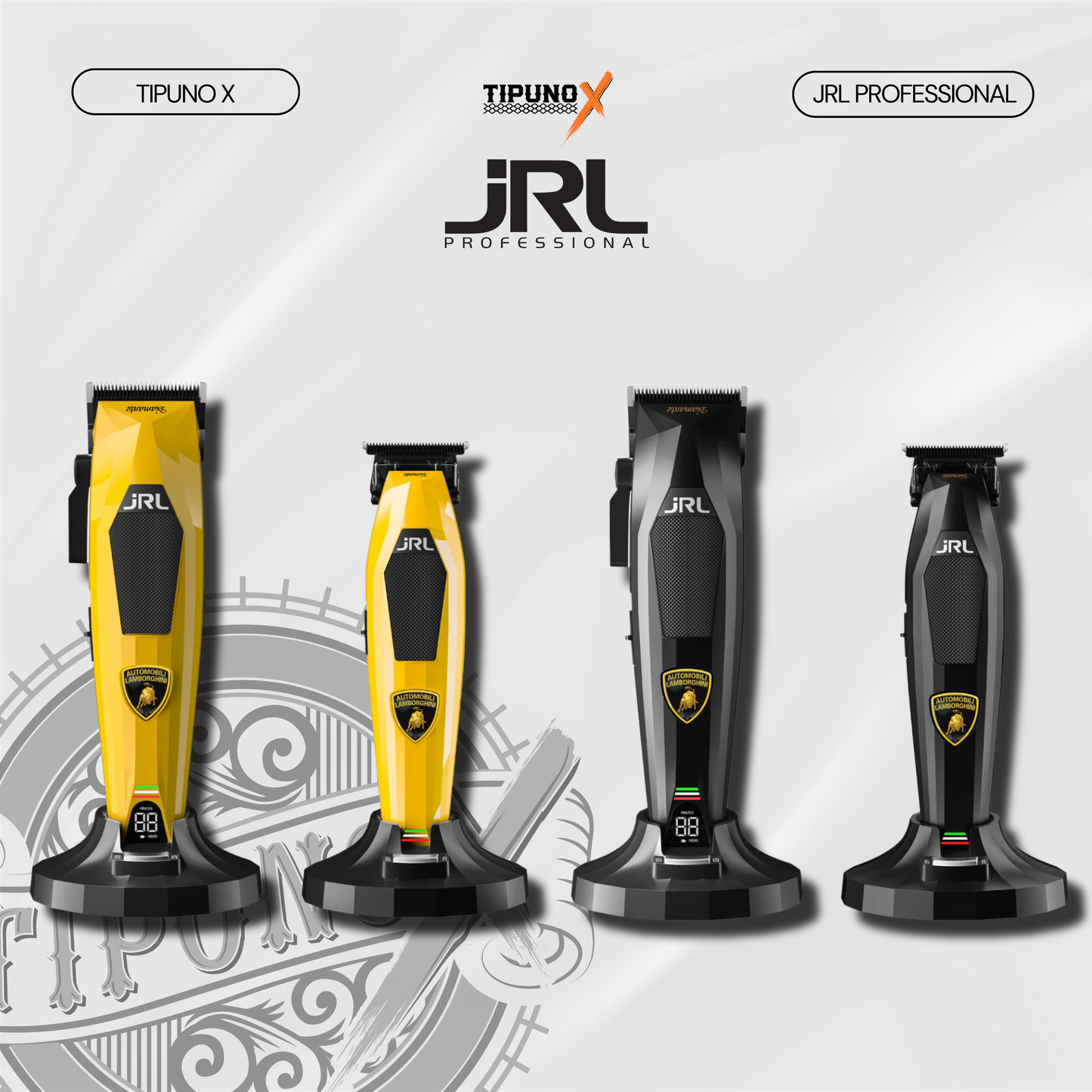 JRL x LAMBORGHINI DIAMANTE COLLECTION: Clipper aand Trimmer Set (PRE-ORDER)