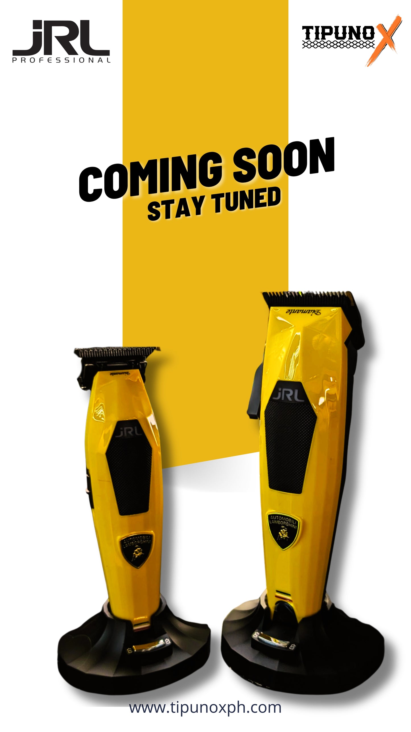 JRL x LAMBORGHINI DIAMANTE COLLECTION: Clipper aand Trimmer Set (PRE-ORDER)