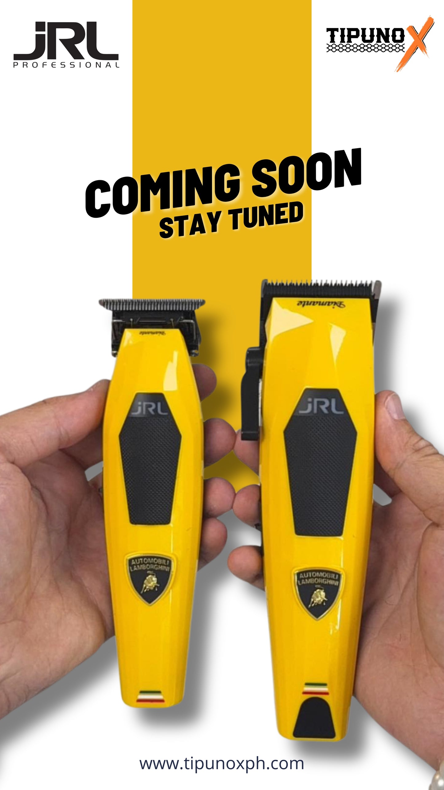 JRL x LAMBORGHINI DIAMANTE COLLECTION: Clipper aand Trimmer Set (PRE-ORDER)