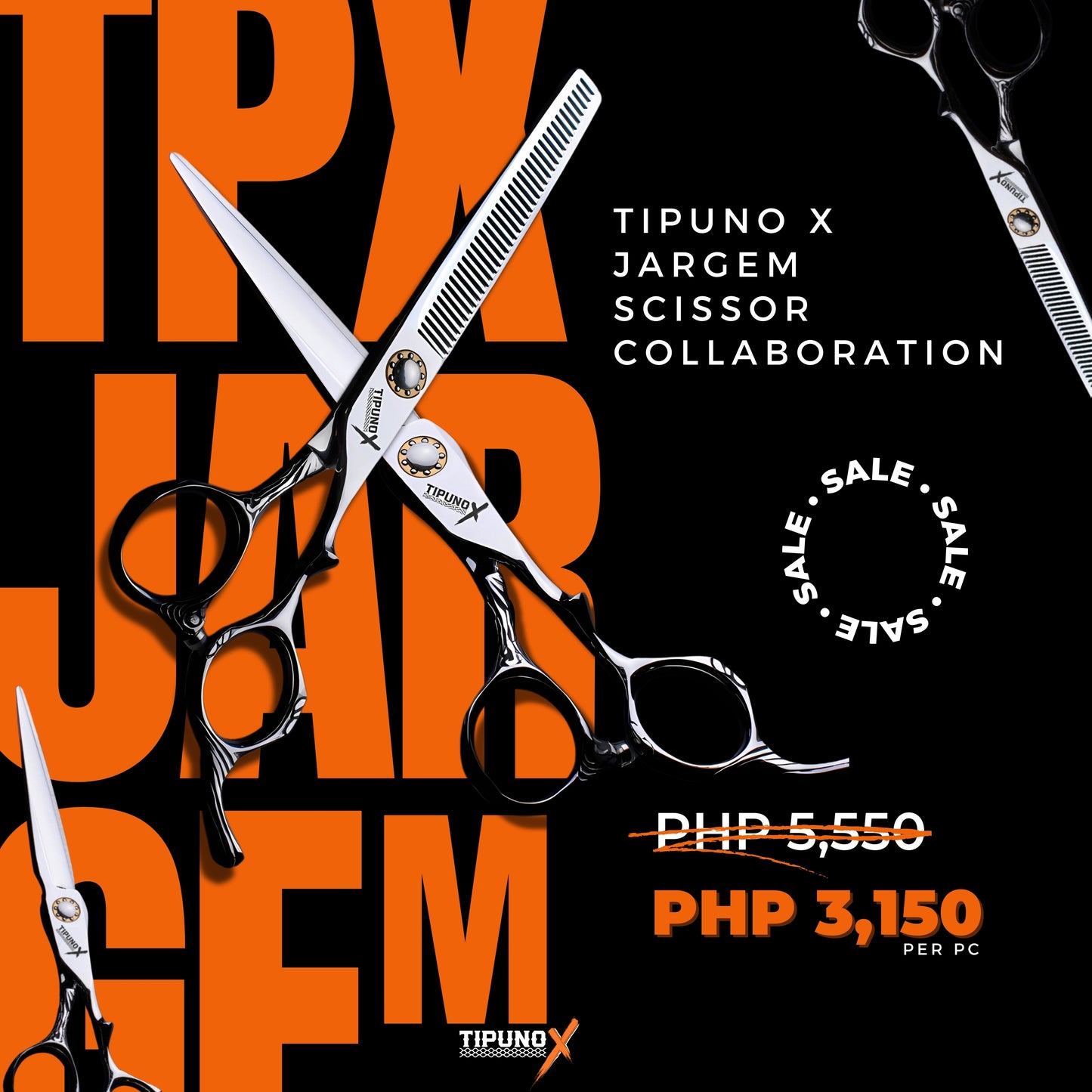 Tipuno X Jargem Collaboration Cutting Scissor