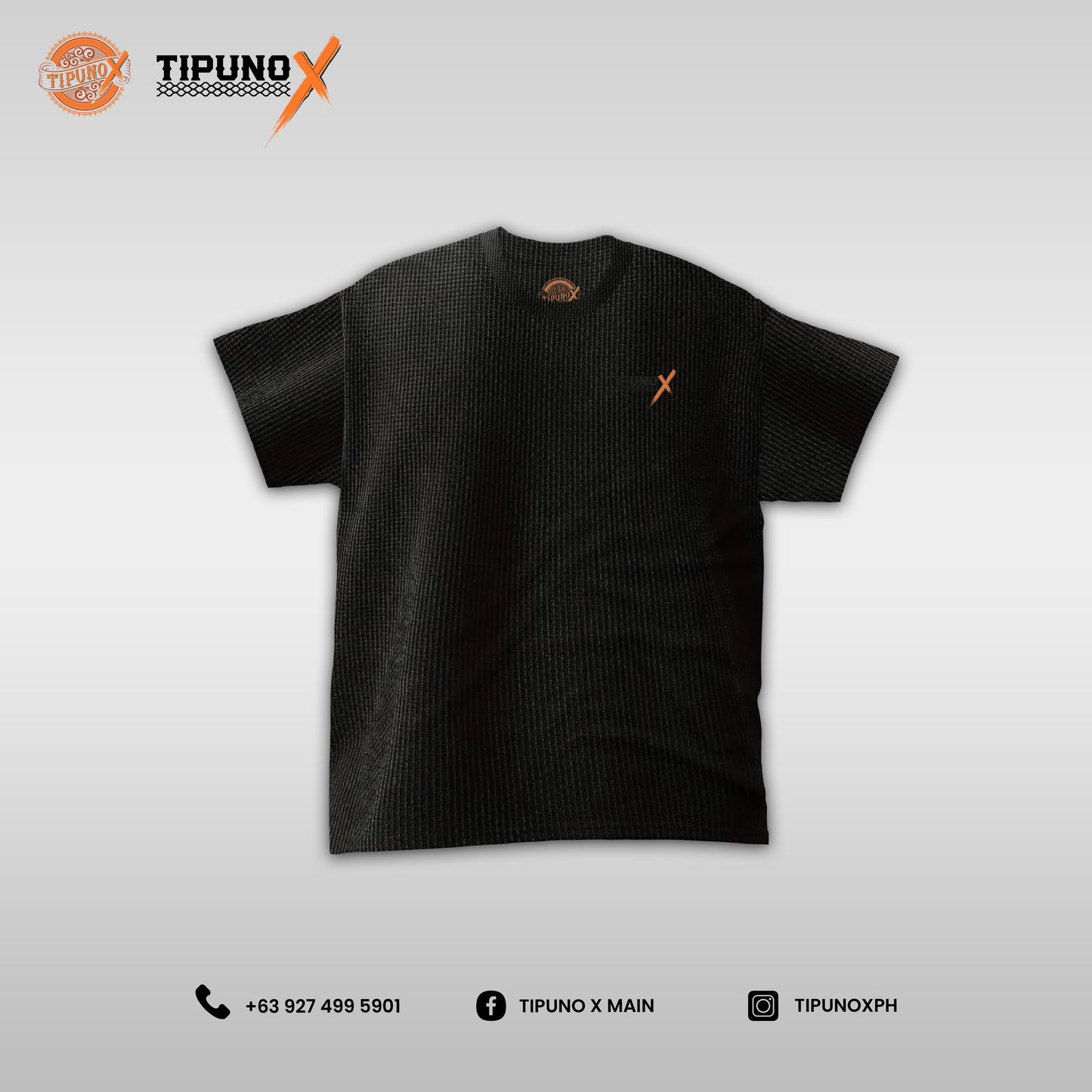Ice Silk Round Neck Tee Uno