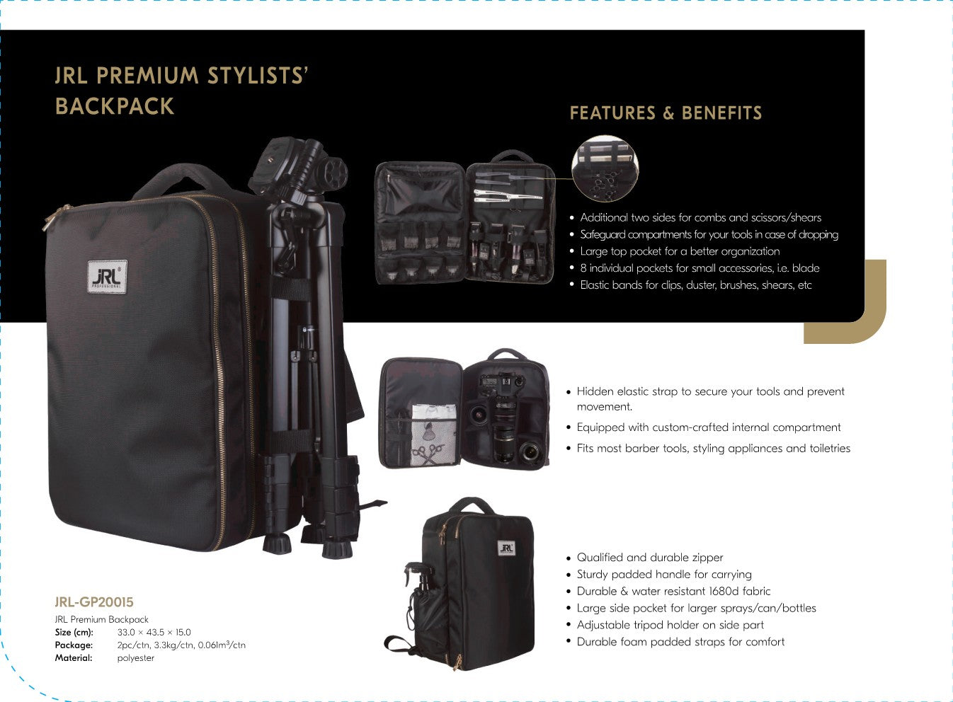 JRL-GP20015 (Premium Backpack)
