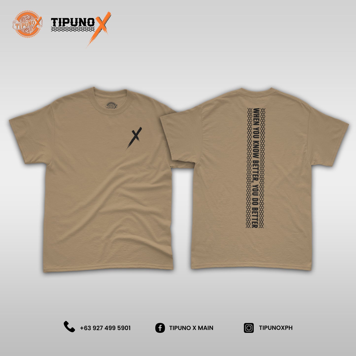Tipuno X Shirt (DO BETTER)