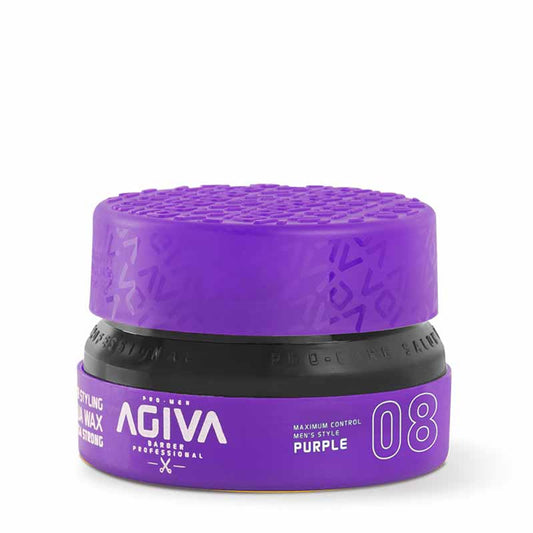 Agiva Wax Aqua Cool Bright 08 - Purple 155ml