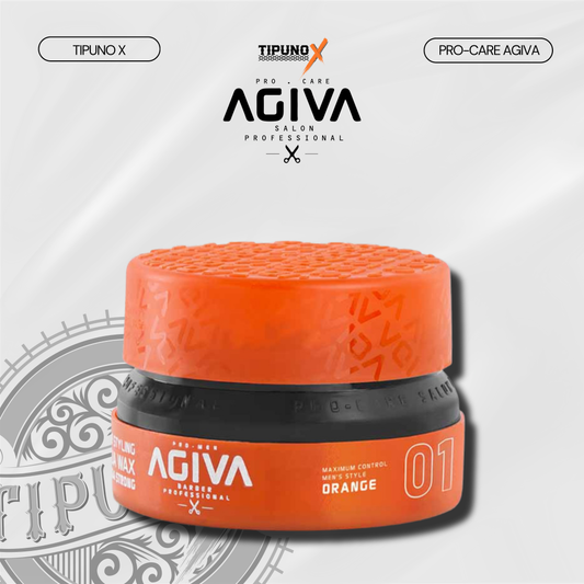 Agiva Wax Aqua Strong 01 - Orange 155ml