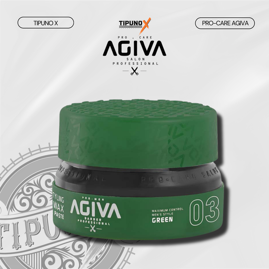 Agiva Wax Matte Paste 03 - Green 155ml