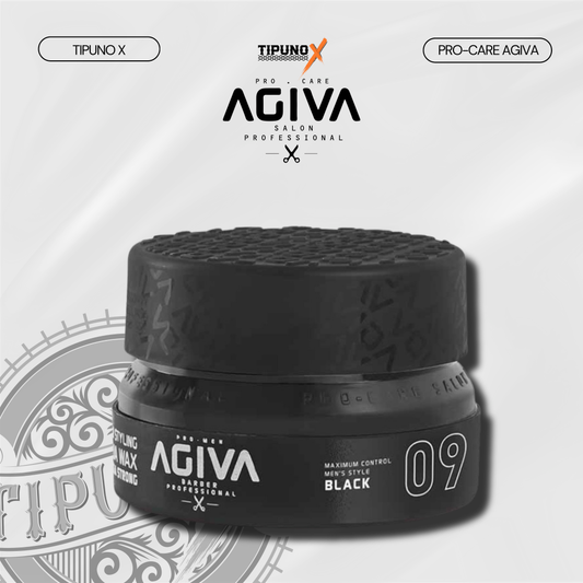 Agiva Wax Aqua Gel 09 - Black 155ml