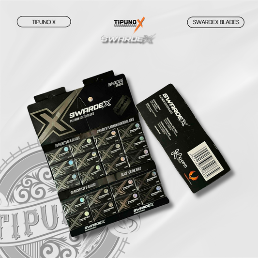 SWARDEX Doube Edge Platinum Steel Blade (Hanging Card)