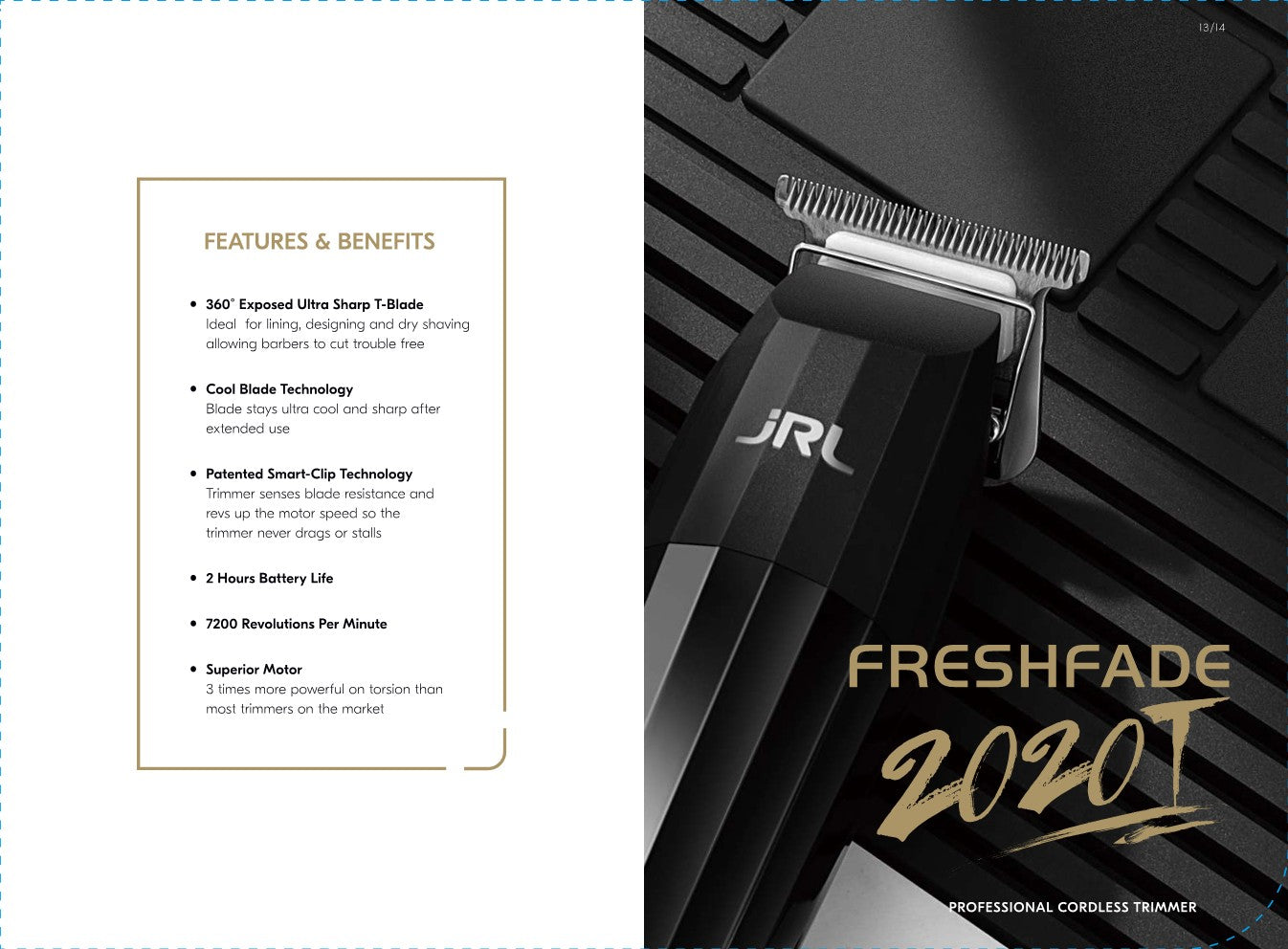 JRL FF 2020T-B ONYX (Trimmer)